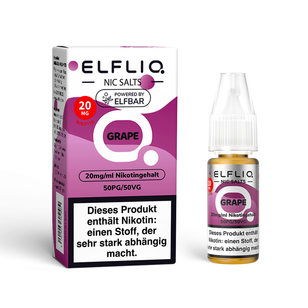 Elfliq Liquid - Grape 20mg/ml