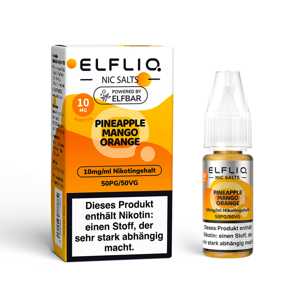 Elfliq Liquid - Pineapple Mango Orange 10mg/ml