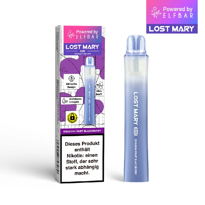 Lost Mary 800 - Dragon Fruit Blackberry