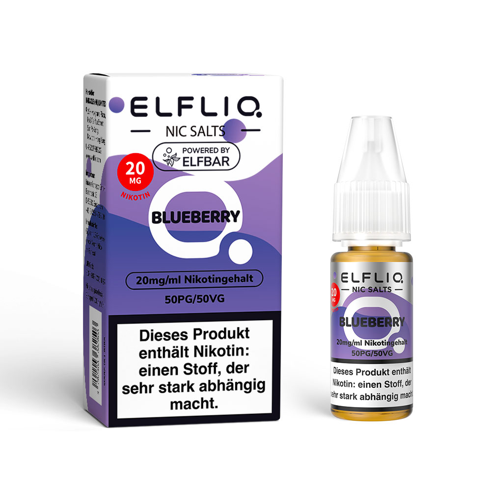 Elfliq Liquid - Blueberry 20mg/ml