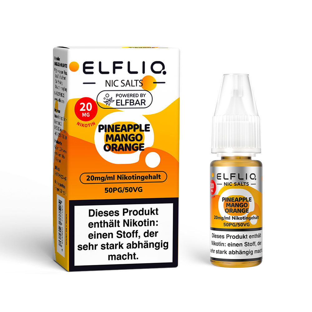 Elfliq Liquid - Pineapple Mango Orange 20mg/ml