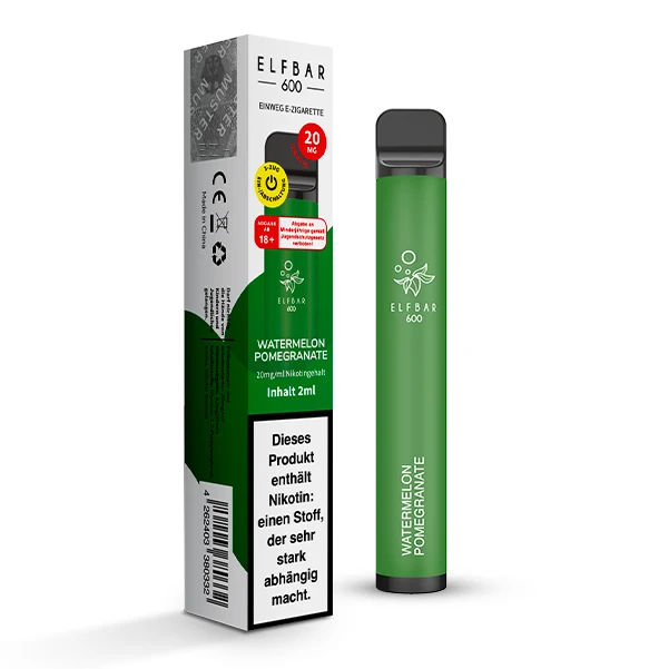 Elfbar 600 Vape alle Sorten online bestellen - ab 5,00 Elfbar 600 Vape alle Sorten online bestellen - ab 5,00