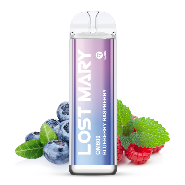 Lost Mary QM600 - Blueberry Raspberry 20mg/ml | Blueberry Raspberry ...