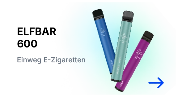 Elfbar 600 Einweg Vape – alle Sorten
