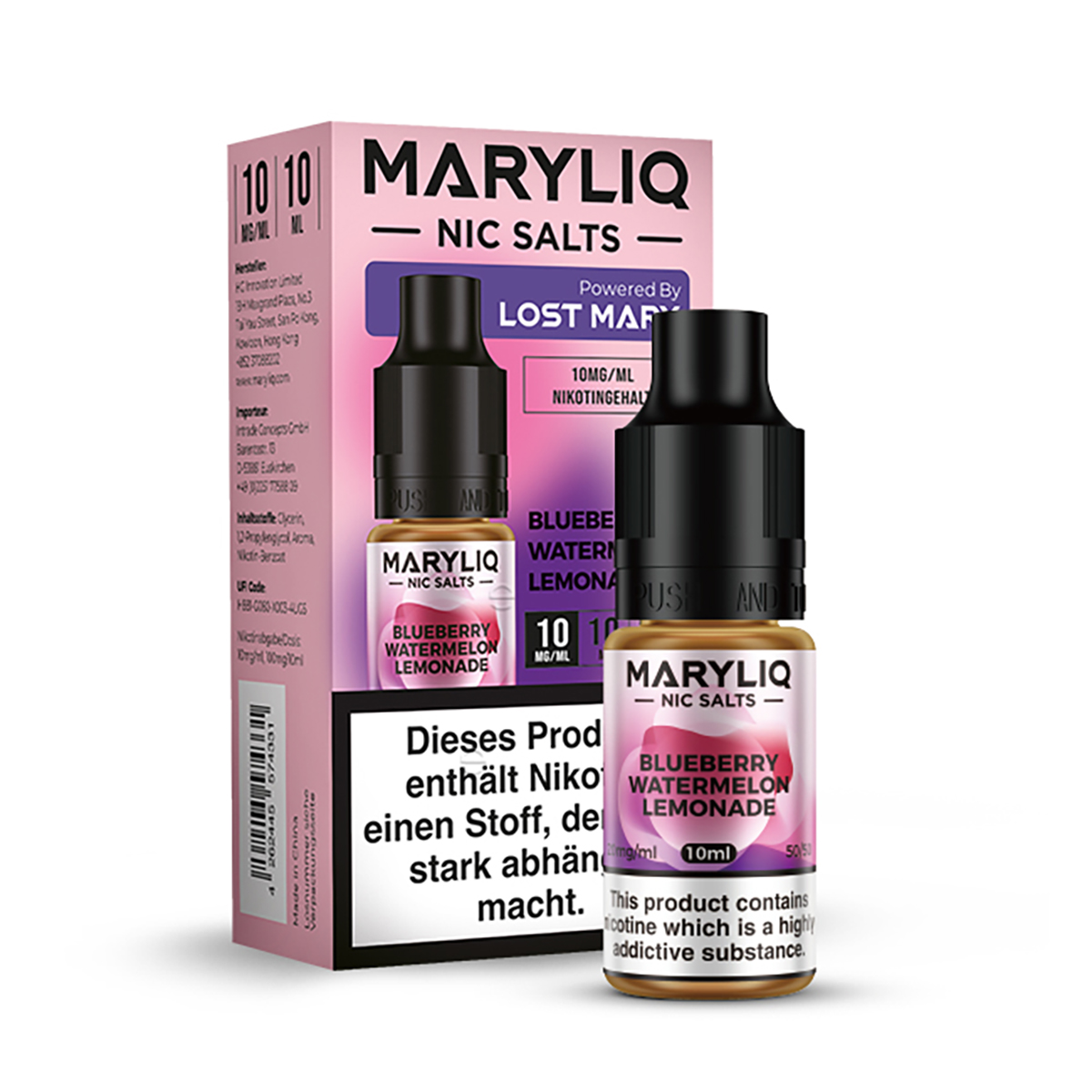 Lost Mary Maryliq - Blueberry Watermelon Lemonade 10mg/ml