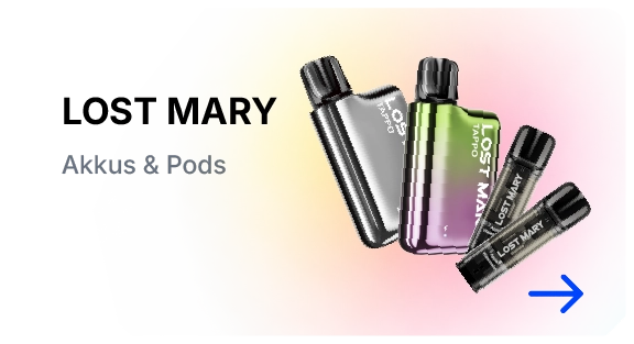 Lost Mary Tappo Pods und Akku