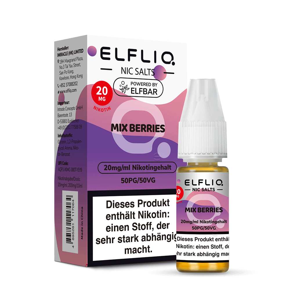 Elfliq Liquid - Mix Berries 20mg/ml
