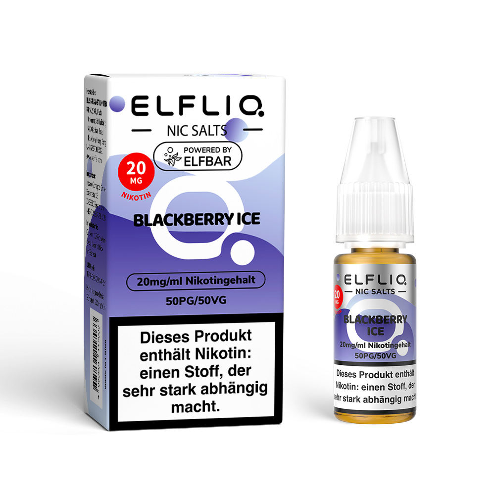 Elfliq Liquid - Blackberry Ice 10mg/ml