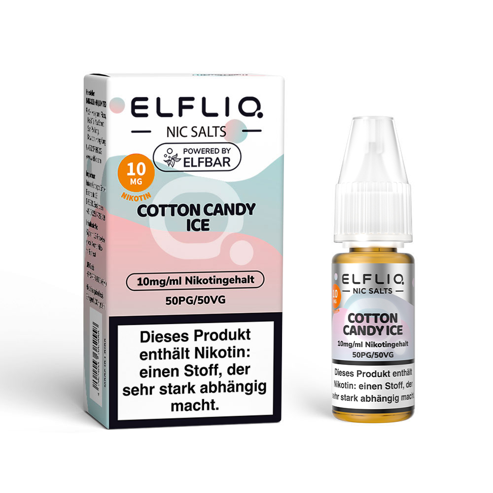 Elfliq Liquid - Cotton Candy Ice 10mg/ml