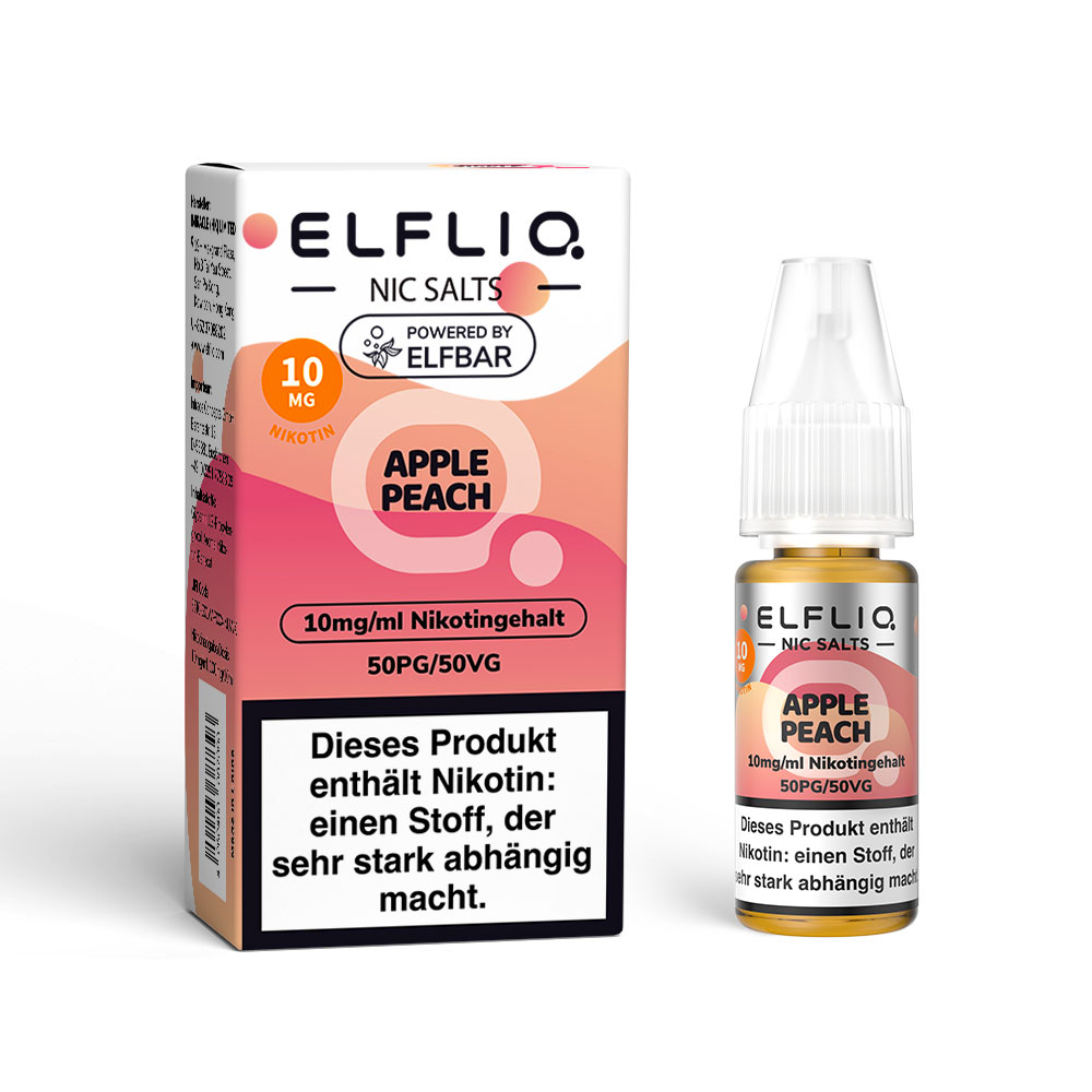 Elfliq Liquid - Apple Peach 10mg/ml